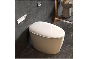 SmartSylva Smart Toilet with Built in Luxury Bidet, Heated Seat,Dryer, Elongated Japanese Toilet with Auto Flush, Auto Open a