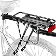 YONTUO Rear bike rack,Bike Cargo Rack w/Fender & Large Size Reflective,Quick Release Mountain Road Bicycle Rear Racks,Universal Bike Luggage Rack,Large Capacity Bike Pannier Rack,YONTUO