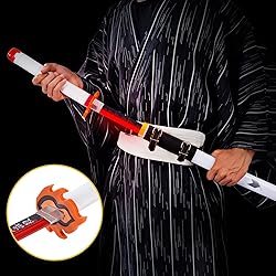 Light Up Rengoku Sword - 40-Inch Plastic with