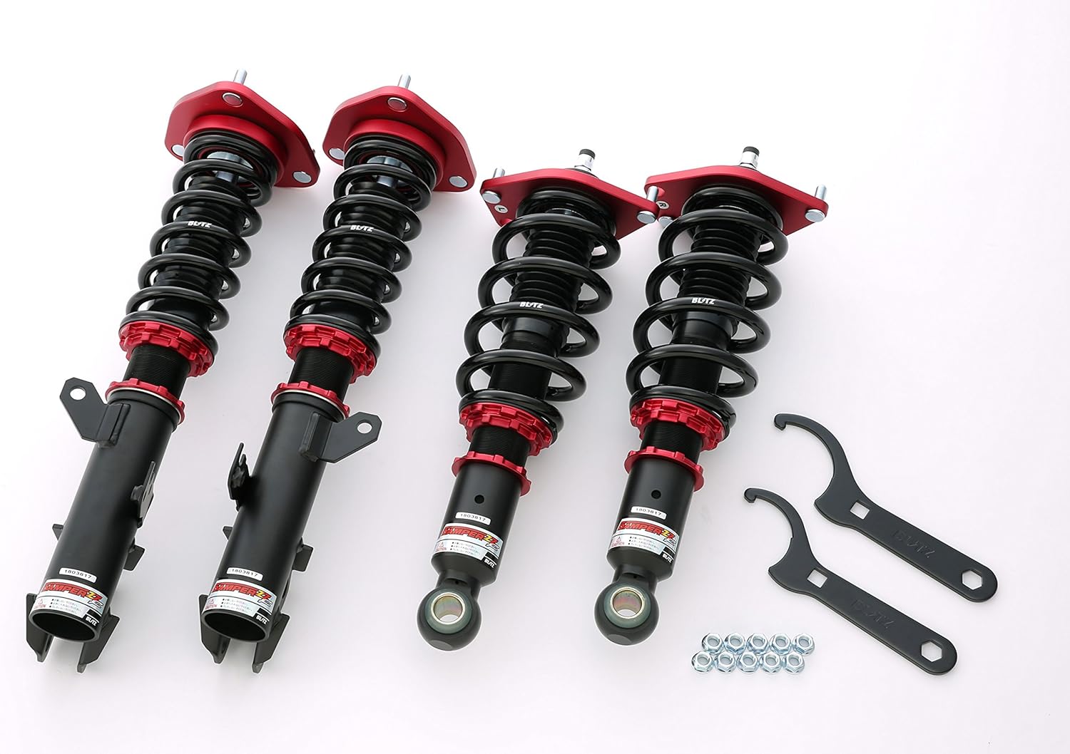 Blitz ブリッツ 車高調 レンチ付 ウィッシュ Zgeg Zgew 1 8x 1 8aグレード用 ダンパー サスペンション フロント リア 4本セット 全長調整式 減衰力32段調整 Damper Zz R 車高調キット 車 バイク Amazon