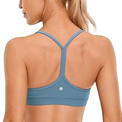 CRZ YOGA Butterluxe Y Back Racerback Sports Bra for