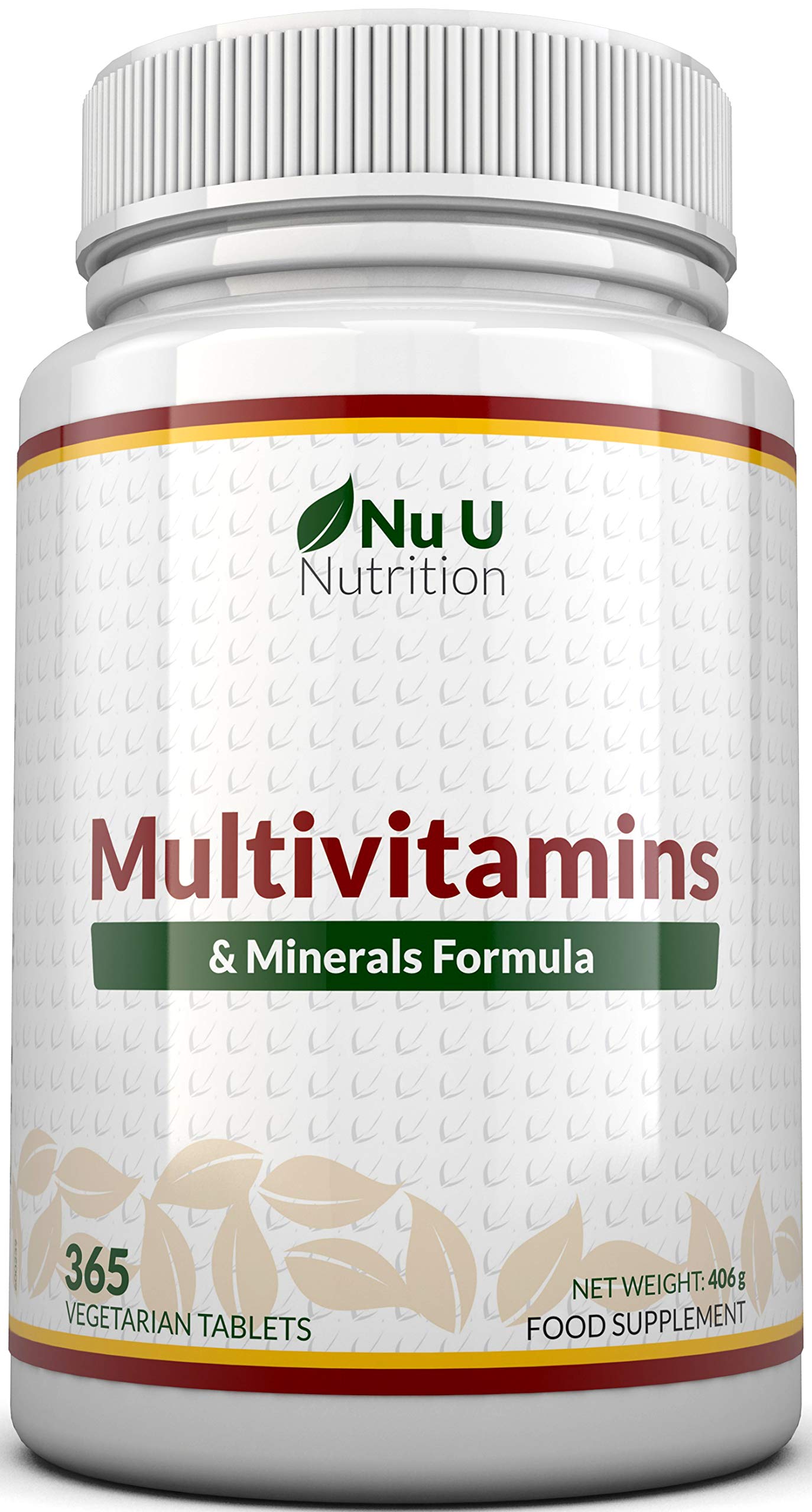 Multivitamins & Minerals Formula 365 Tablets (Up to 1 Year Supply) 24 Multivitamins with