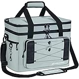 Maelstrom Ice Hollow Collapsible Soft Sided Cooler - 60/75 Cans Extra Large Insulated Leakproof Cooler Bag, Portable for Groc