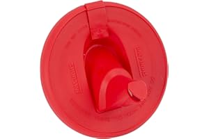 Shur-Line 2007061 Red Silicone Mess-Free Store and Pour Collapsible Paint Can Lid