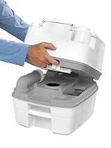 Thetford Porta Potti 345 Portable Toilet White Grey 330 x 383 x 427 mm view 3