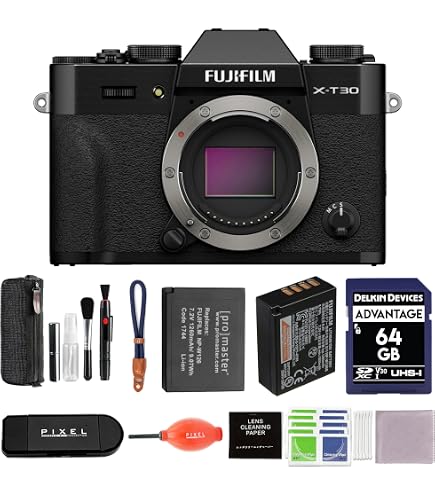 Amazon.com : FUJIFILM X-T30 III Mirrorless Camera Body Bundle