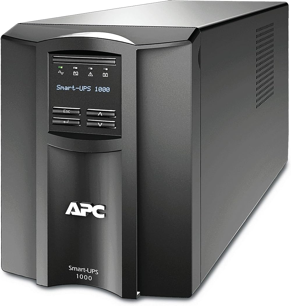 APC Smart-UPS SMT1000IC 1000VA Tower UPS SmartConnect Cloud Monitoring 8 Outlets