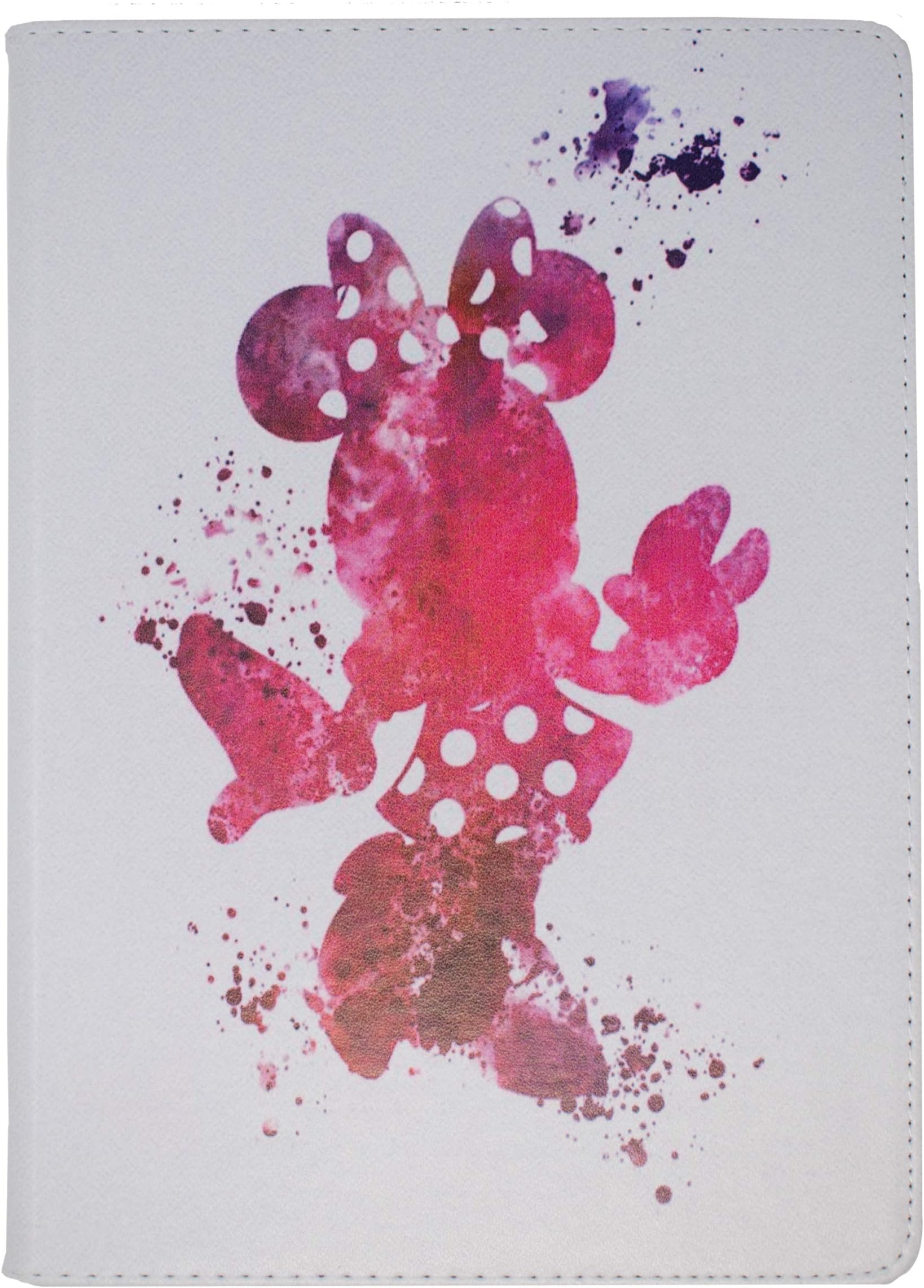 Apple iPad 2/3/4 Folio Fan Art Case/Protective PU Leather Smart Flip Cover/iCHOOSE / Minnie Mouse