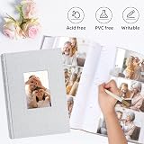 Vienrose Photo Album 6x4 300 Pockets Linen Cover Memo Spaces 33x23 cm view 3