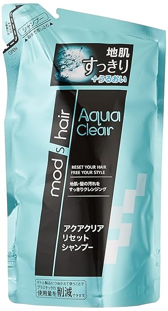 Amazon Com Unilever Japan Mods Hair Shampoo Aqua Clear Reset