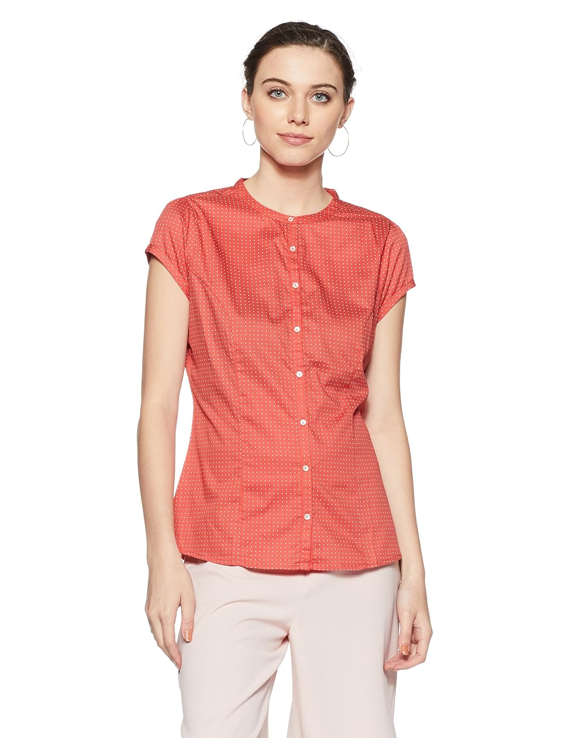 arrow woman button down shirt
