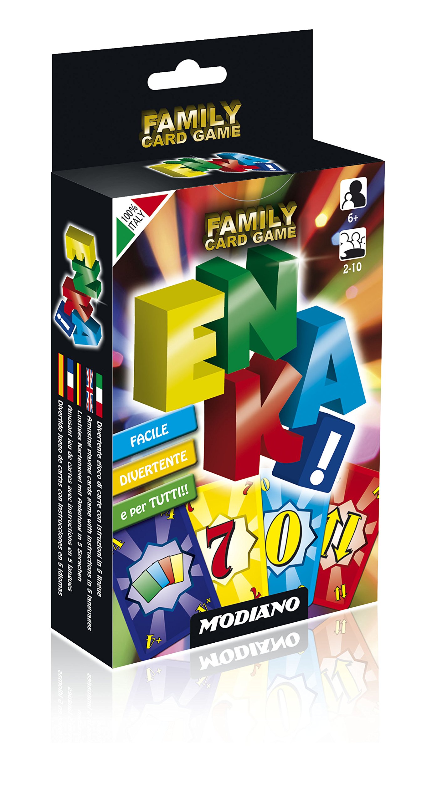 Modiano 300203 – Enka Card Game for the Family, Cardboard