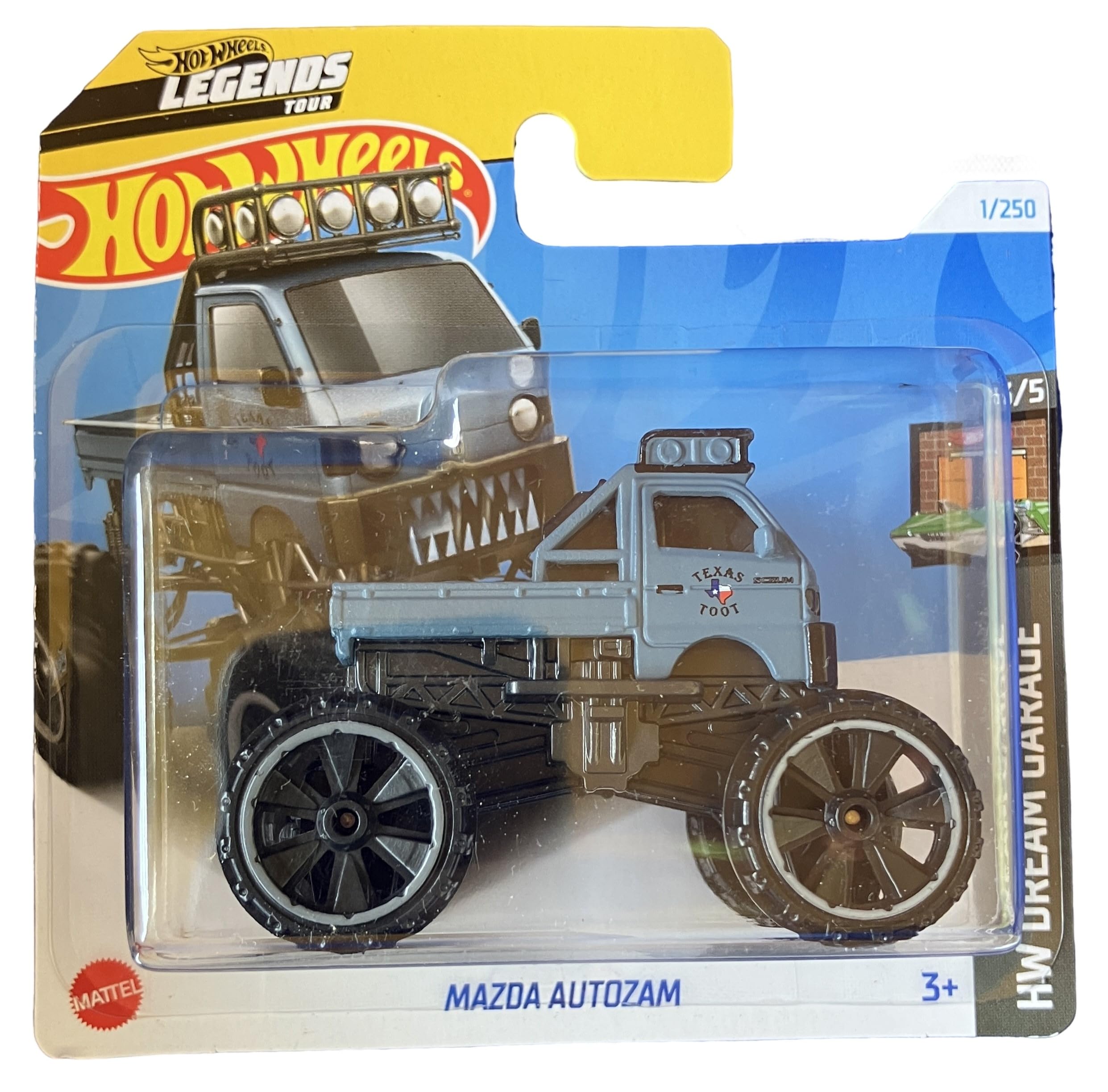 Hot Wheels - Mazda Autozam - HW Dream Garage 3/5 - HTC86 - Short Card - Legends Toure - Mattel 2024 - 1:64