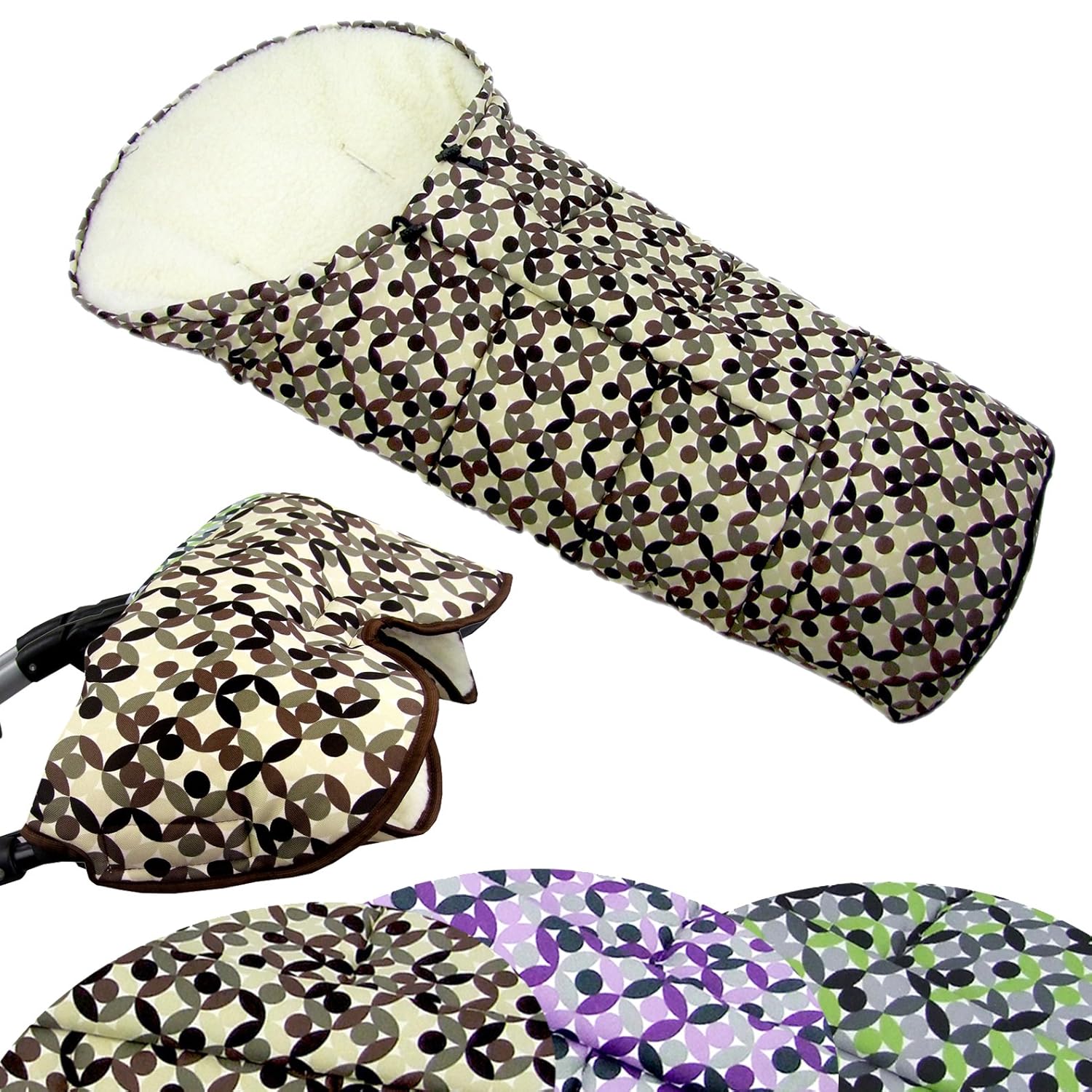 Bambini Mundo nevera Oferta Muff + Saco de invierno/momia de de ...