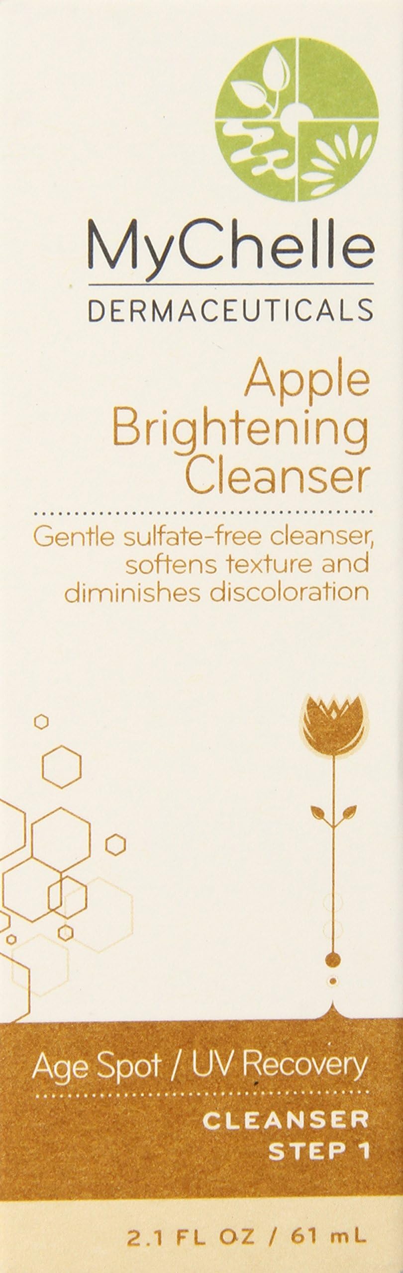 Mychelle Apple Brightening Cleanser, 2.1 Ounce