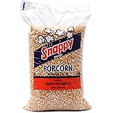 Snappy Yellow Popcorn Kernels for Popping, Non-GMO Whole Grain, Works in Machines, Air Poppers and Stovetops, 12.5 lb Bulk Bag