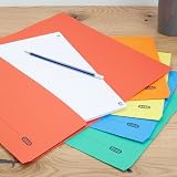 Elba Foolscap Document Wallets A4+ Pack of 10 Assorted Colours view 4