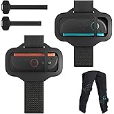 PAWDIARY [2 Pack] Leg Strap for Nintendo Switch/Switch OLED/Switch 2 2025 Sport Game: Play Soccer/for Ring Fit Adventure/for Family Trainer, Adjustable Elastic Switch Leg Band Accessories