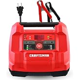 CRAFTSMAN 6A Car Battery Charger &amp; Maintainer, 6V/12V &ndash; CMXCESM253