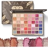 Color Nymph Artistry Palette, Multichrome Makeup Palettes For Face High Pigmented Eyeshadow with Matte Shimmer & Cream Eye Shadows Easy Makeup Blending Palette For Daily Stage Versatile Make Up Looks