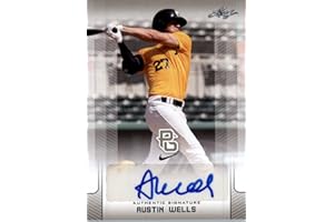Austin Wells 2017 Leaf Perfect Game Autograph NIKE All-American Auto Rookie
