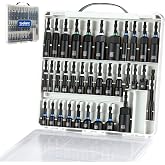 toolant Magnetic Nut Driver Set, 34-Piece | Deep nut drivers, impact socket adapters, wing nut driver, magnetic retention, organized storage case