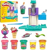 Play-Doh Rainbow Swirl Ice Cream Playset Non-Toxic 3+