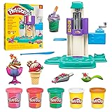 Play-Doh Rainbow Swirl Ice Cream Playset with 7