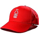 FOCO Nottingham Forest Red Baseball Cap, White Logo Embroidery