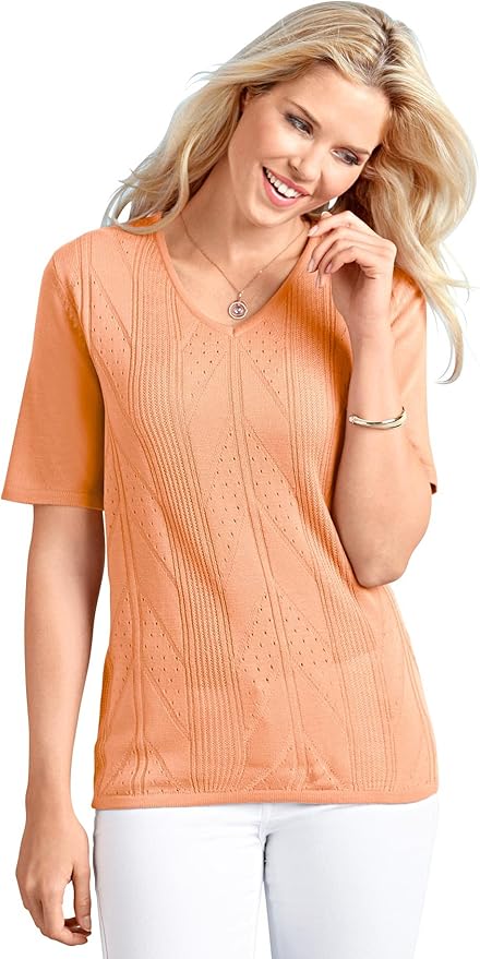 pullover damen apricot