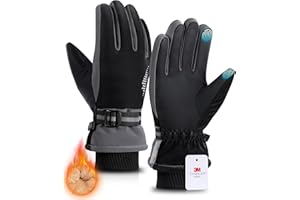 rivmount 3M Winter Gloves Women Men, Thermal Ski Gloves with Warm, Waterproof, Touchscreen for Cold Weather Running, Skiing