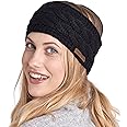 Brook + Bay Ear Warmer Fleece and Knit Headband for Women - Ear Covers for Cold Weather and Winter