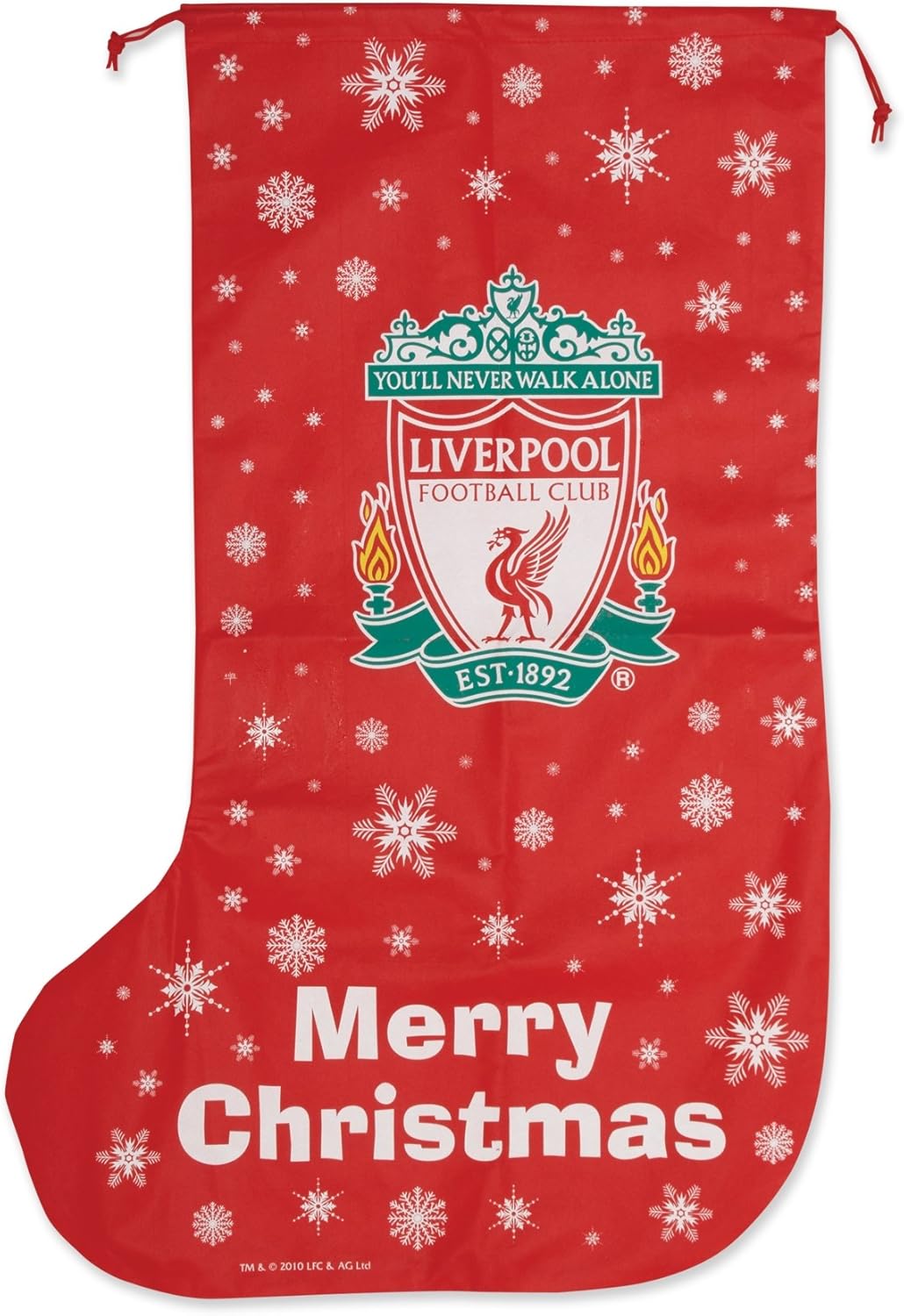 Liverpool Fc Christmas Stocking Jumbo Amazon Co Uk Sports Outdoors