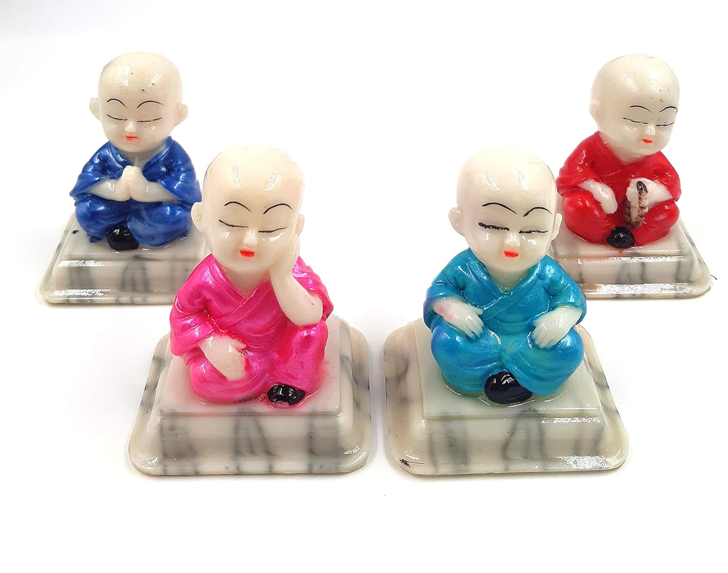 Buy Set Of 4 Statue Figurines Showpiece For Home Decoration Wall