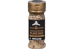McCormick Grill Mates Coarse Black Pepper & Flake Salt Grilling Seasoning, 5.71 oz