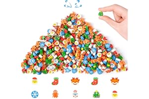 Kaemi 300 Pcs Mini Desk Pets for Kids Classroom Habitats, Cute Small Christmas Erasers, Little Eraser Pets for Party Favors, Classroom Prizes, Carnival Gifts and School Supplies