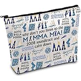 FOTAP Mamma Music Inspired Gift Mamma Cosmetic Bag Mamma Merch Mamma Quote Bag Musical Theater Gift (MAMMA M-IA)