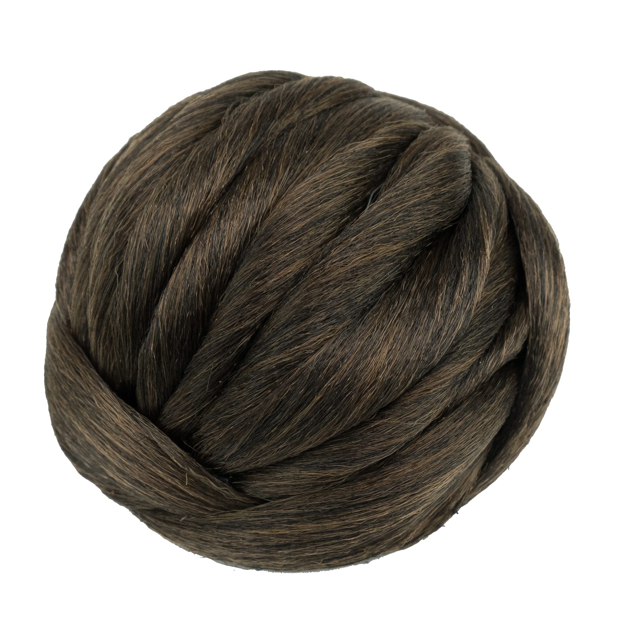 IMISSU Braided Chignon Dancer Hair Cover Donut Hairpieces Scrunchies Hair Bun Wig Updo Wedding Party for Women (M2 Mix Brown)