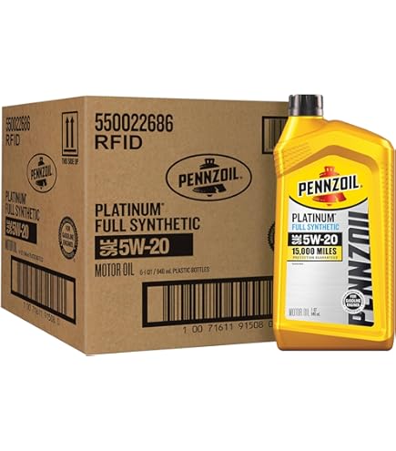 Amazon.com: Pennzoil Platinum High Mileage Full Synthetic 5W-30