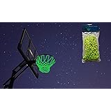 MCNICK Glow in the Dark Outdoor Basketball Net Rim Hoop Heavy Duty