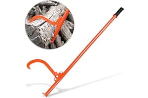Felled Cant Hook Logging Tool 48 Inch - Log Roller Tool for Cutting Lumber, Grabber Cant Lifter Similar to Timber Log Peavey 