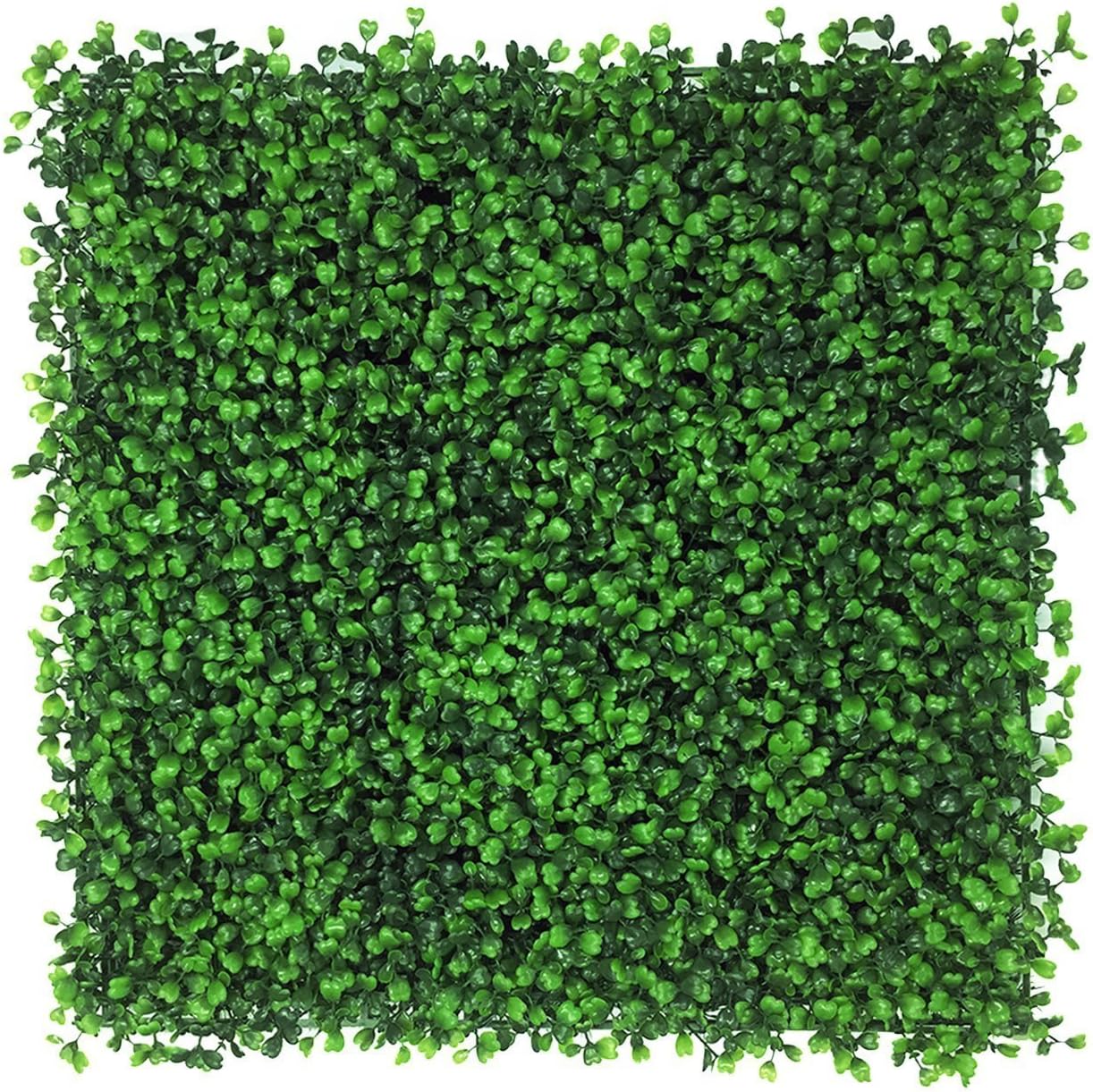 1Pcs Plastic Artificial Mat Fake Grass Rug Lawn Mat Turf Foliage Realistic Outdoor Home Decor(15.75 in X 23.63 in)