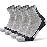Socks Daze Merino Wool Blend Ankle Running Hiking Socks for Men Women Athletic Cushioned Quarter Walking Basketball Socks