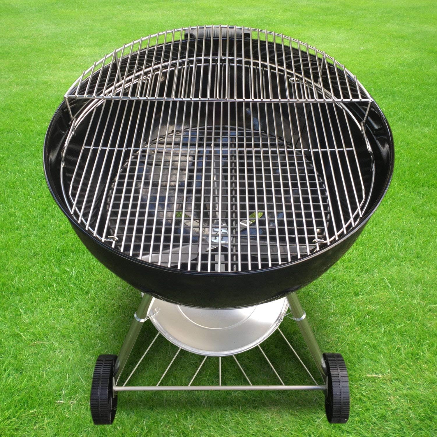 GFTIME 8836 52.3CM Weber 57CM Charcoal Grill Chrome Grill Parts for Weber Charcoal Grills Large One-Touch Charcoal Bar-B-Kettle - Image 4