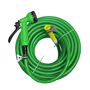 Technocrafts PVC Braided Water Pipe for Garden Shower 30 Meter (100 Feet) 1/2 (0. 5 inch Or 12. 5mm)