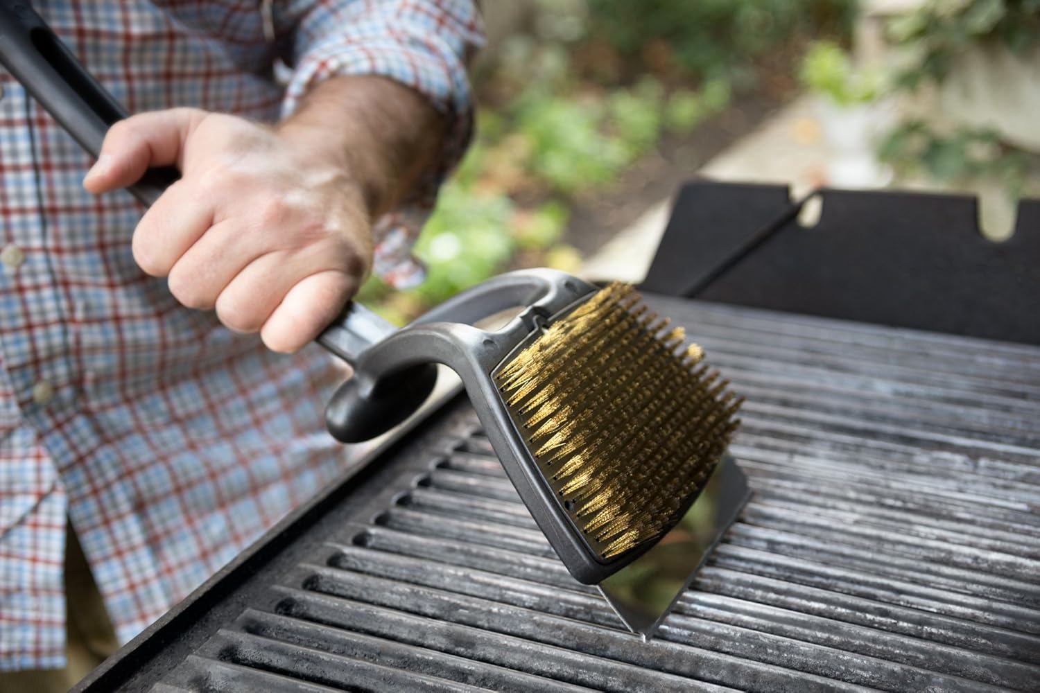 Outset 76189 Jumbo Grill Brush Replacement Head : Garden & Outdoor