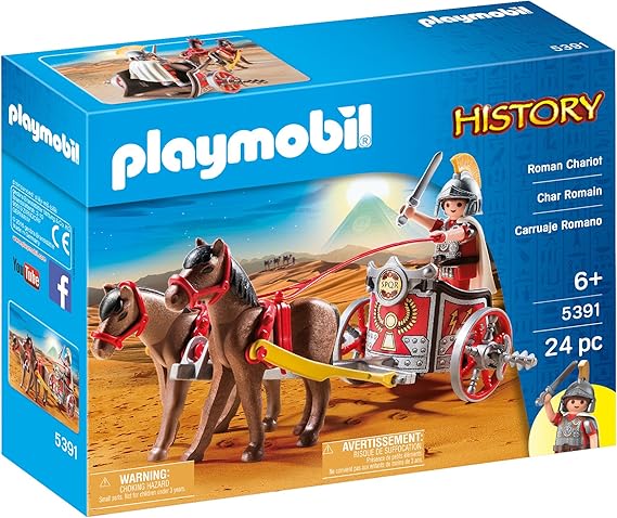 Playmobil 5391 Roman Chariot: Amazon.co 