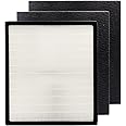 ATXKXE HEPA Filter and Pre Filter Compatible with Idylis D Replacement AC-2118 AC-2123 IAP-10-280, Model # IAF-H-100D, 1 HEPA Filter + 2 Carbon Filter