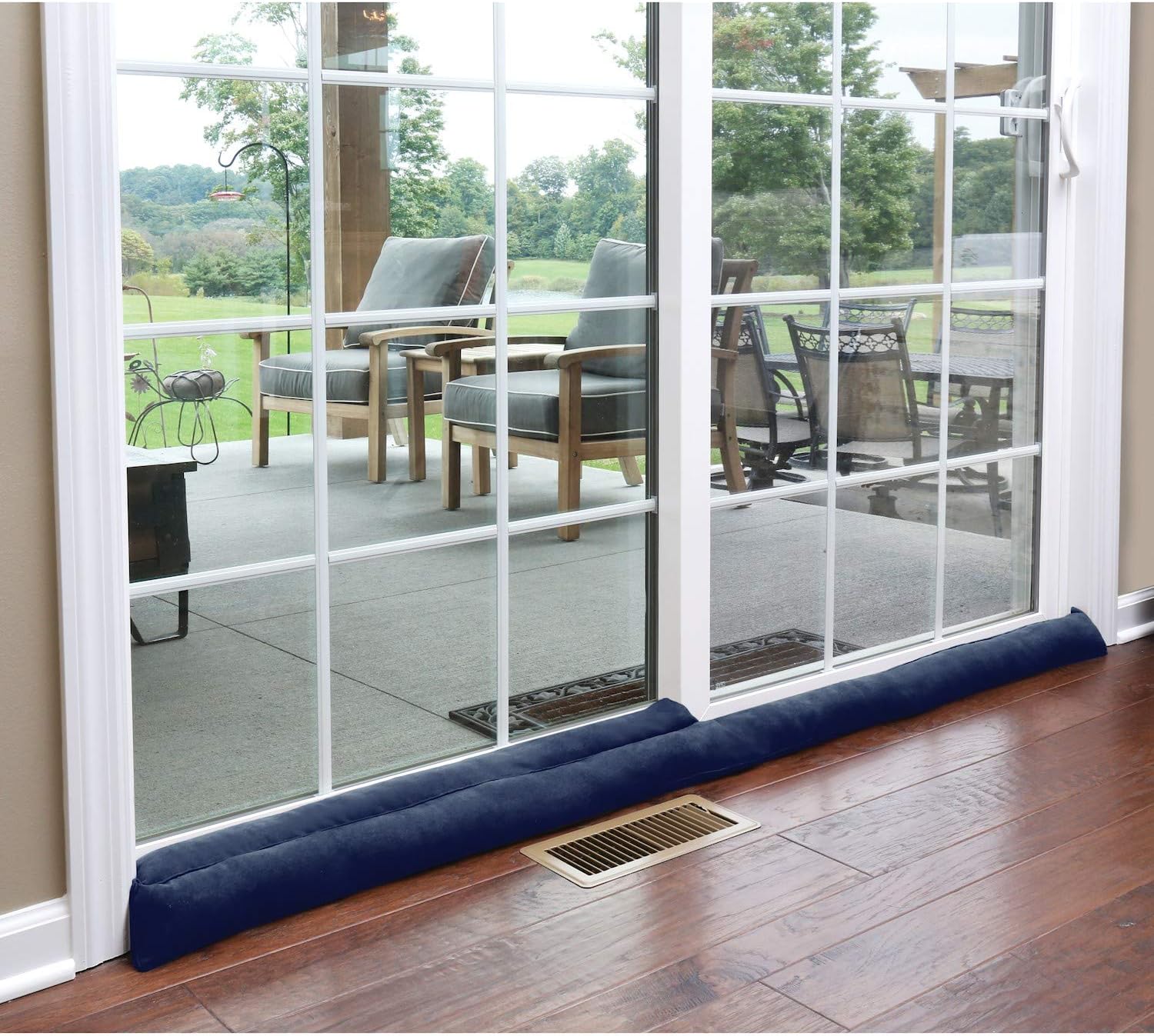 HOME DISTRICT Sliding Door DraftDodger Weighted Patio