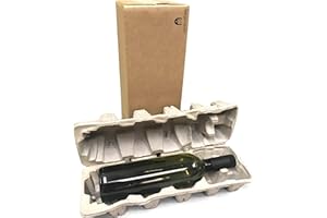 nicebottles Wine Shipping Box, Single